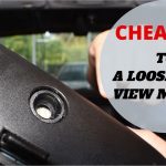 How to Fix Rear View Mirror Ball Joint