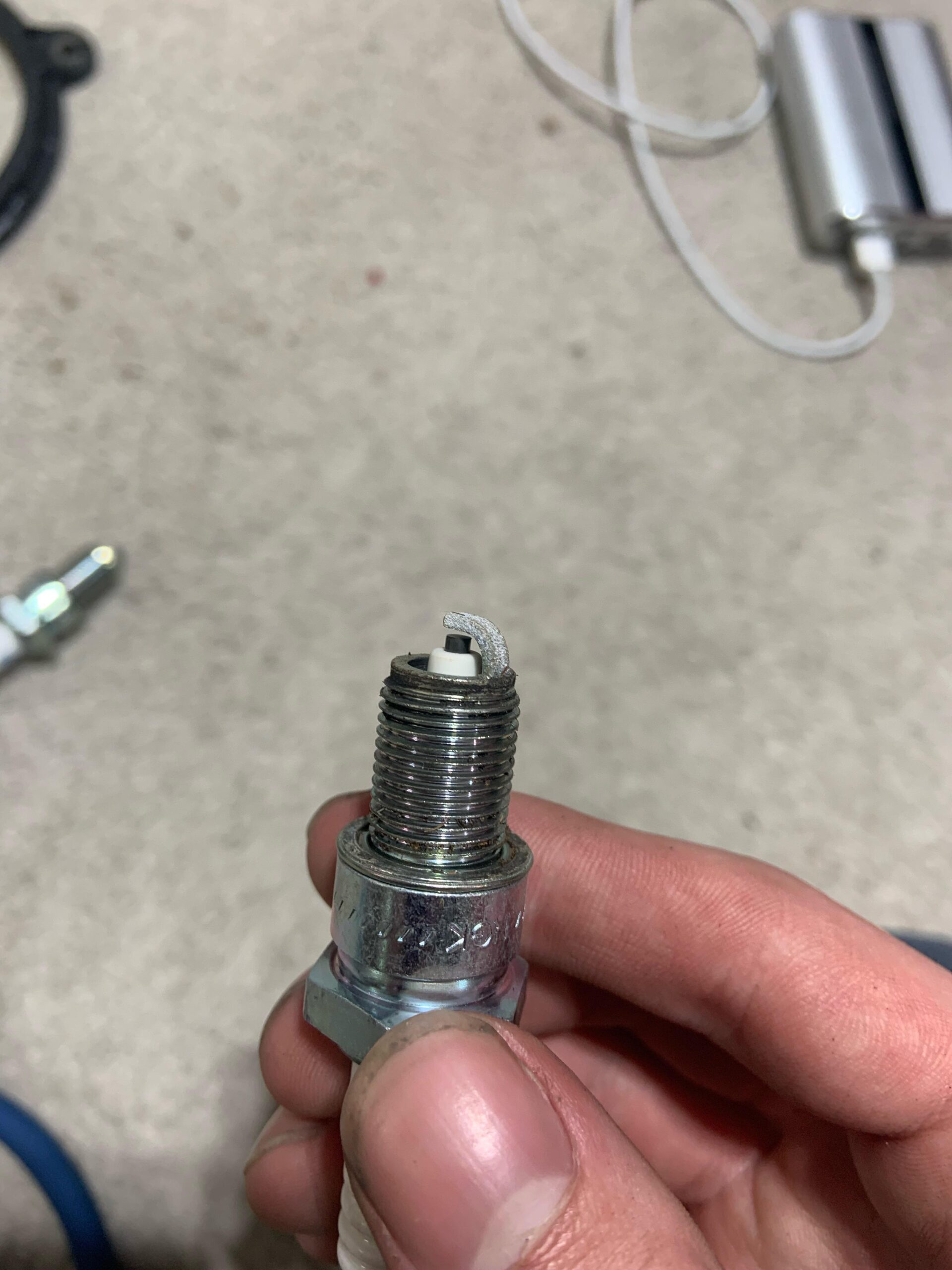 Why are My Spark Plugs White