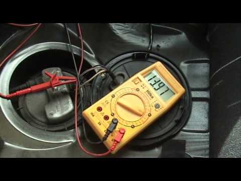 How to Test Fuel Pump With Multimeter